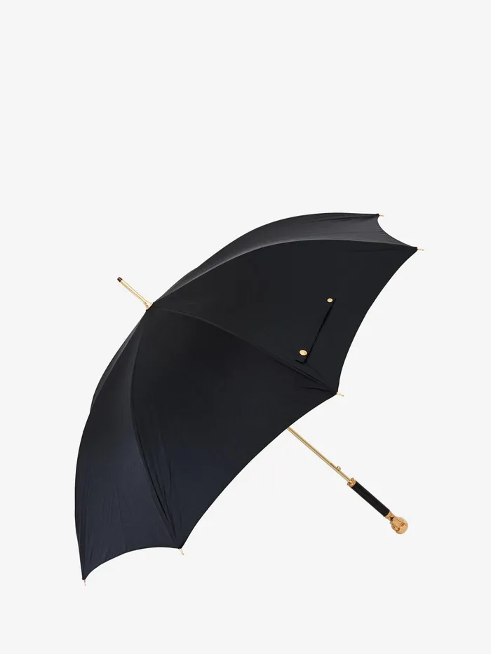 Men Other Accessories Alexander McQueen Skull Umbrella Black