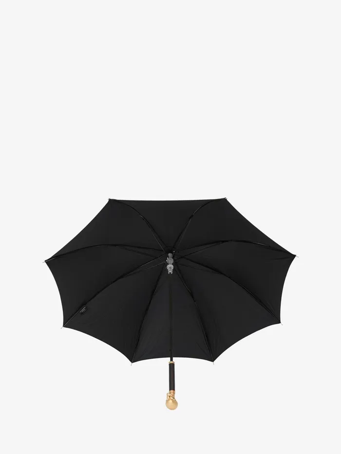Men Other Accessories Alexander McQueen Skull Umbrella Black