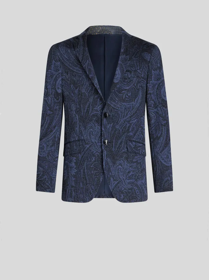 Men Paisley Jacquard Jacket Etro Jackets