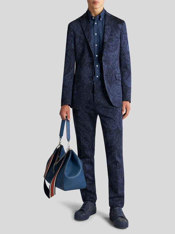 Men Paisley Jacquard Jacket Etro Jackets