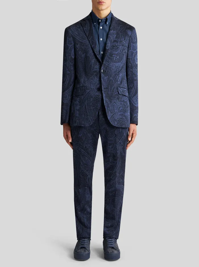 Men Paisley Jacquard Jacket Etro Jackets