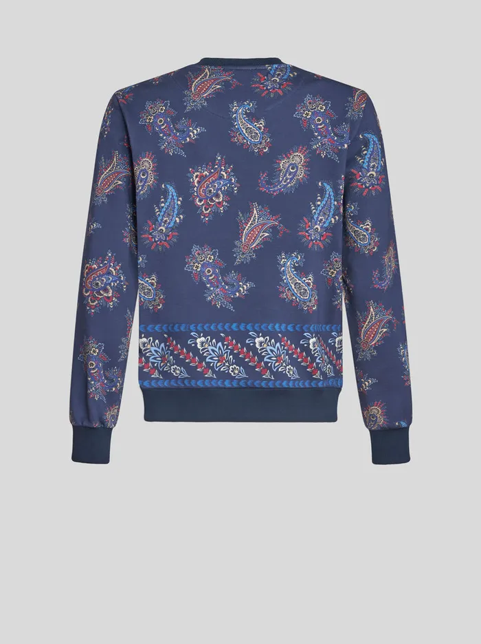 Men Paisley Sweatshirt Etro Sweatshirts