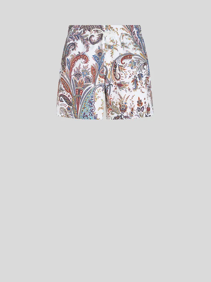 Men Paisley Swim Shorts Etro Beachwear