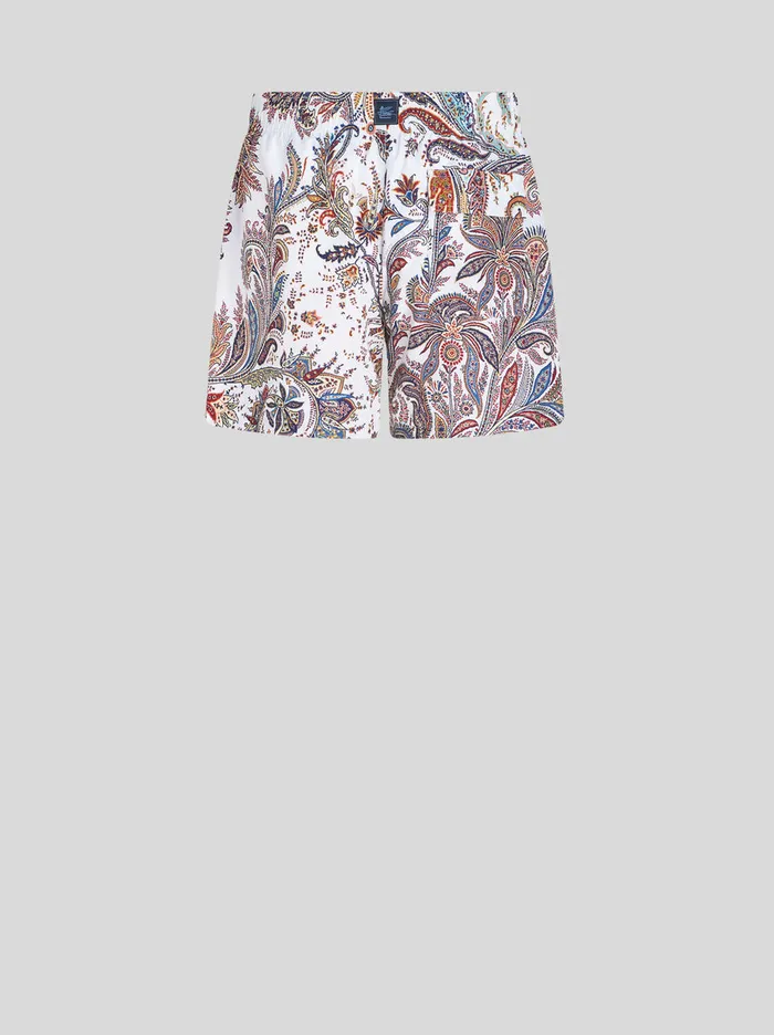 Men Paisley Swim Shorts Etro Beachwear