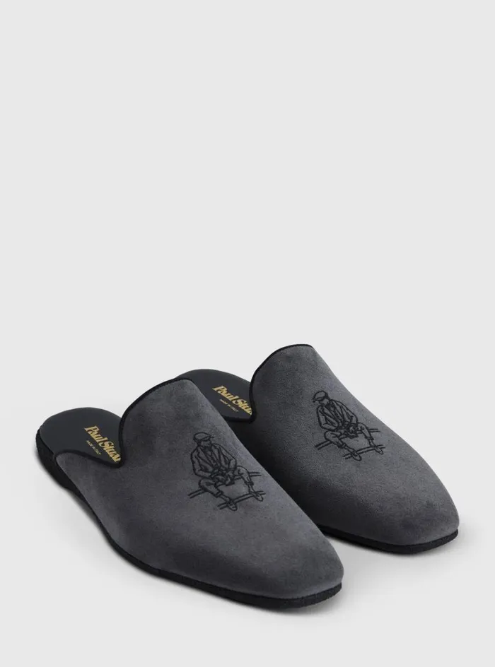 Men Paul Stuart Evening Hamilton Suede SlipOn Black Men Paul Stuart Evening Hamilton Suede SlipOn Black