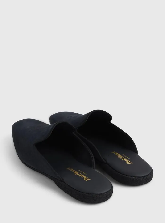 Men Paul Stuart Evening Hamilton Suede SlipOn Black Men Paul Stuart Evening Hamilton Suede SlipOn Black