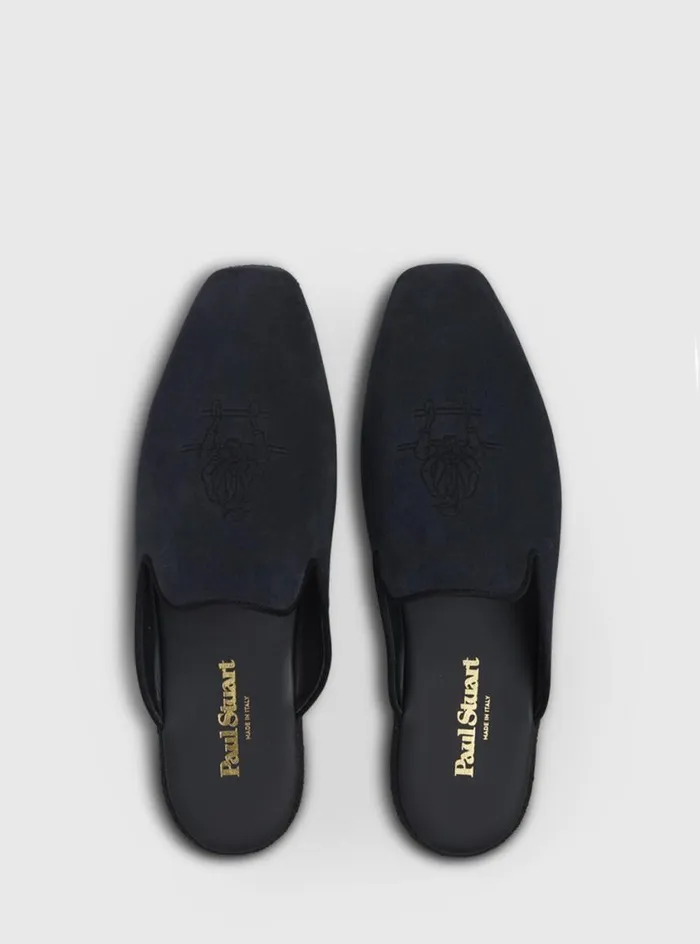 Men Paul Stuart Evening Hamilton Suede SlipOn Black Men Paul Stuart Evening Hamilton Suede SlipOn Black