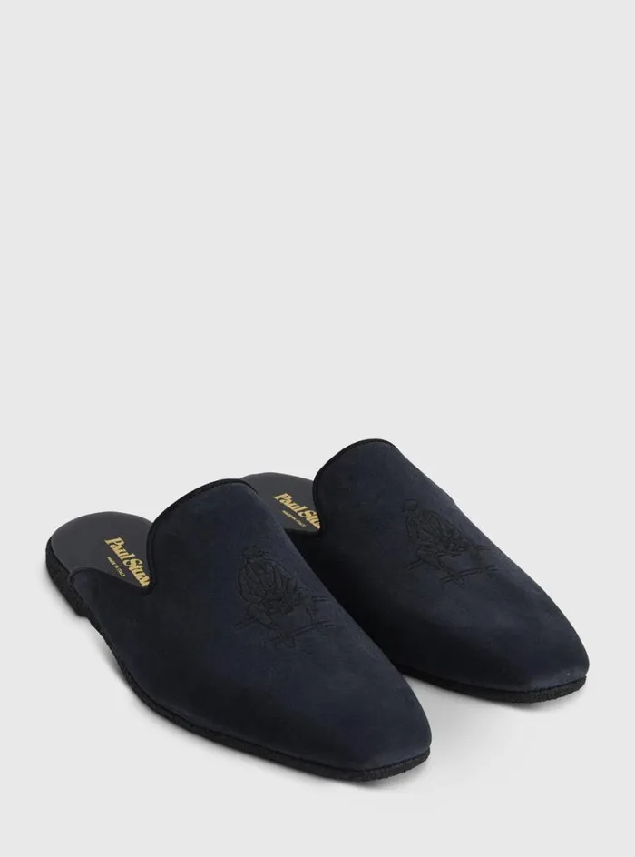 Men Paul Stuart Evening Hamilton Suede SlipOn Black Men Paul Stuart Evening Hamilton Suede SlipOn Black
