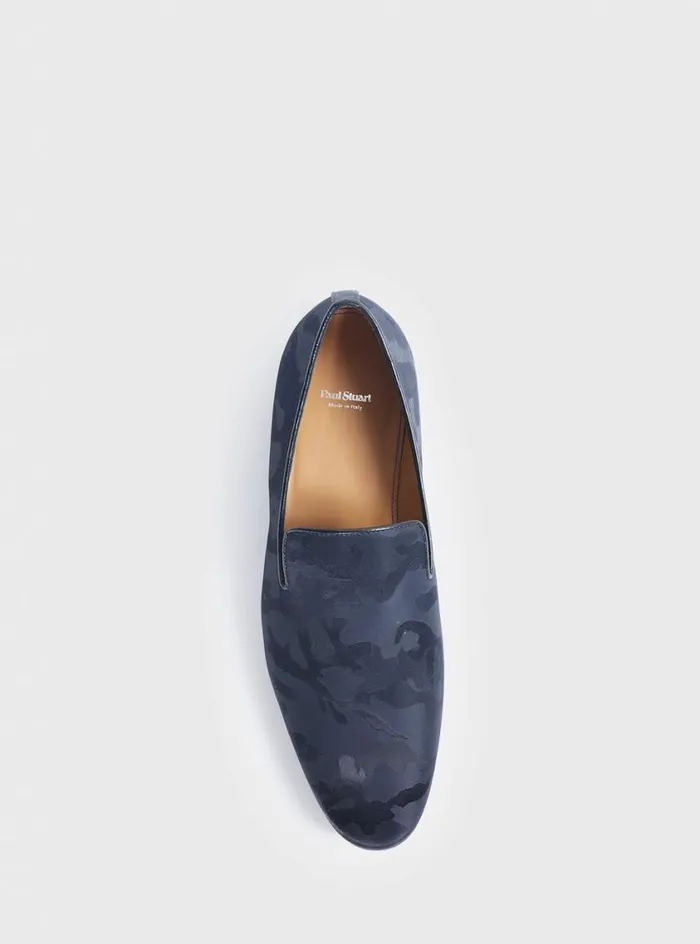 Men Paul Stuart Evening Portland Formal SlipOn Blue Men Paul Stuart Evening Portland Formal SlipOn Blue