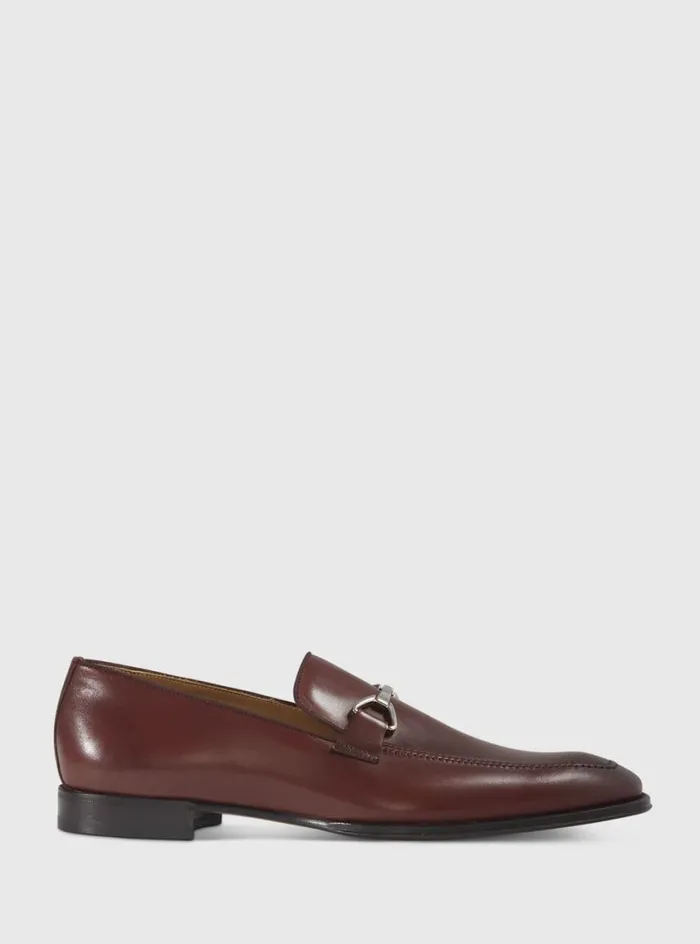 Men Paul Stuart Loafers Masters Leather Loafer Wine