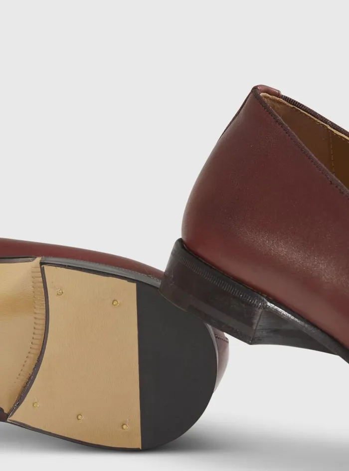 Men Paul Stuart Loafers Masters Leather Loafer Wine