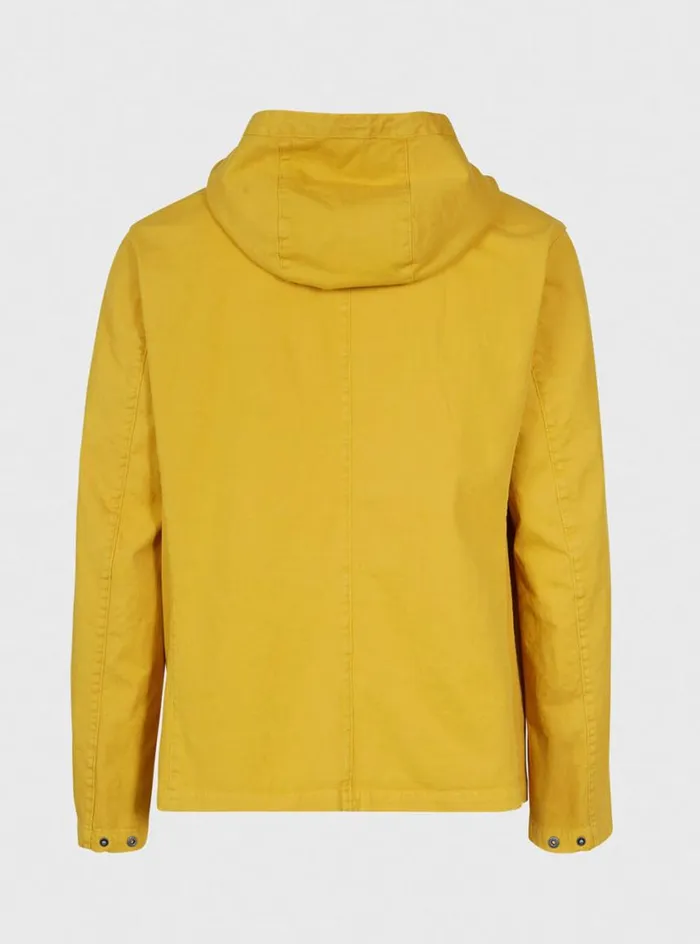 Men Paul Stuart Outerwear Garment Dyed Jacket Yellow