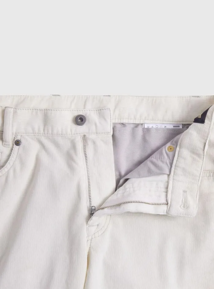 Men Paul Stuart Pants Classic FivePocket Corduroy Trouser Ivory