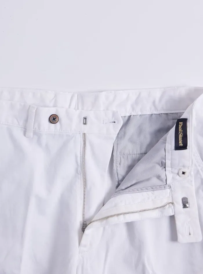 Men Paul Stuart Shorts and Swim Trunks Cotton Tricotine Bermuda Short Cream Men Paul Stuart Shorts and Swim Trunks Cotton Tricotine Bermuda Short Cream