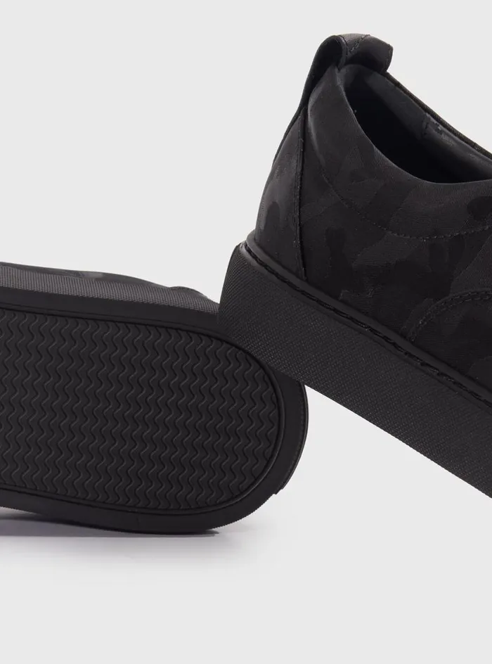 Men Paul Stuart Sneakers Star Camo Sneaker Black Men Paul Stuart Sneakers Star Camo Sneaker Black