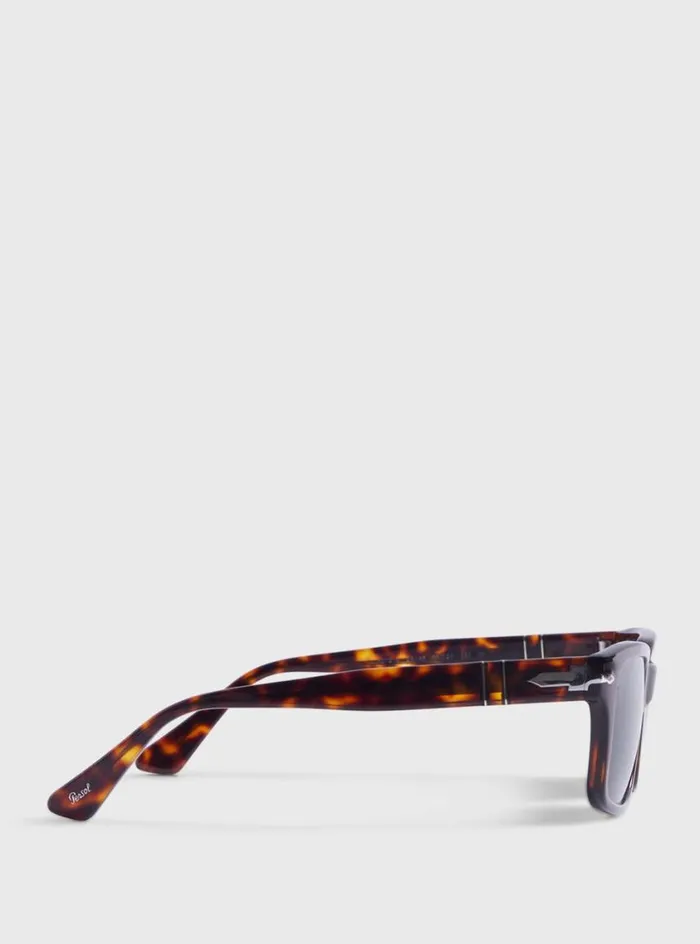 Men Paul Stuart Sunglasses and Eyewear Persol Havana Sunglasses With Black Lens Brown