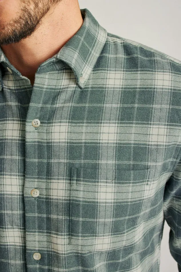Men Performance Flannel Shirt Edenberry Plaid Bonobos Casual Shirts
