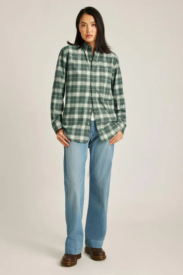 Men Performance Flannel Shirt Edenberry Plaid Bonobos Casual Shirts
