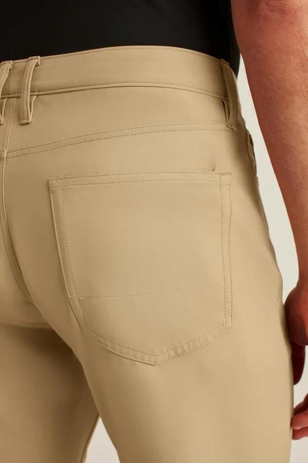Men Performance Link 5Pocket Pants Oak Khaki Bonobos 5Pocket Pants
