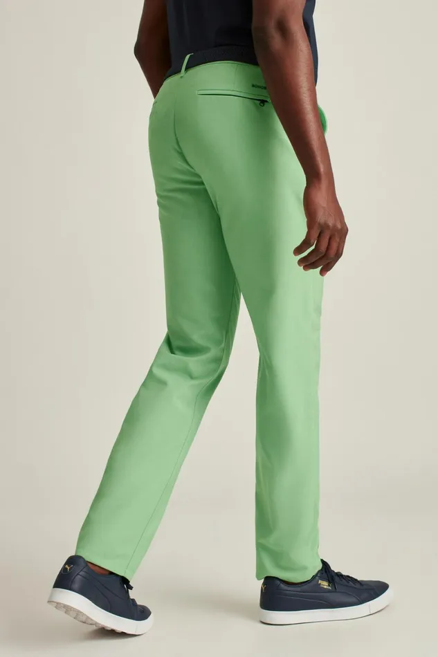 Men Performance Link Pants Heather Green Grass Bonobos Joggers and Athleisure