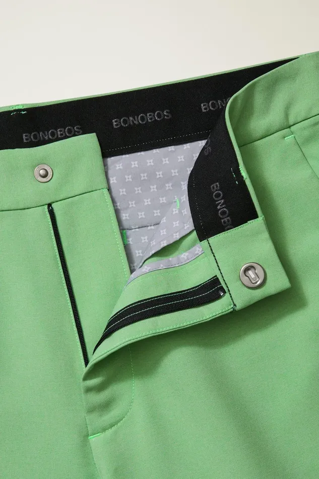 Men Performance Link Pants Heather Green Grass Bonobos Joggers and Athleisure