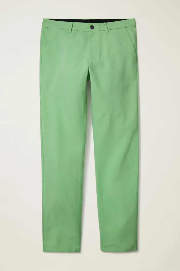 Men Performance Link Pants Heather Green Grass Bonobos Joggers and Athleisure