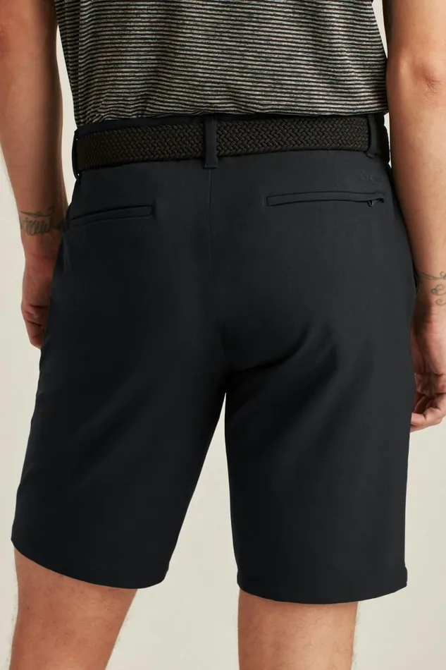 Men Performance Link Shorts Jet Black Bonobos Casual Shorts