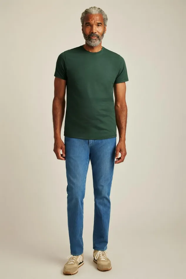 Men Pima Performance Tee Green Gables Bonobos Short Sleeve Tees
