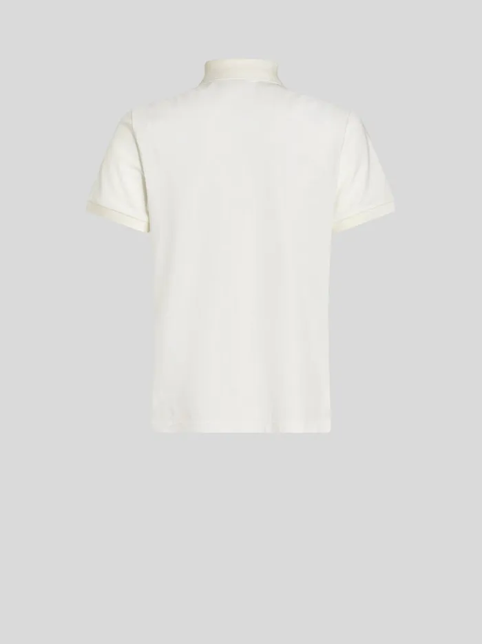Men Polo Shirt With Embroidered Pegaso Etro Polo Shirts