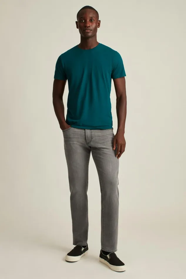 Men Premium 4Way Stretch Jeans Black Grey Wash Bonobos Jeans