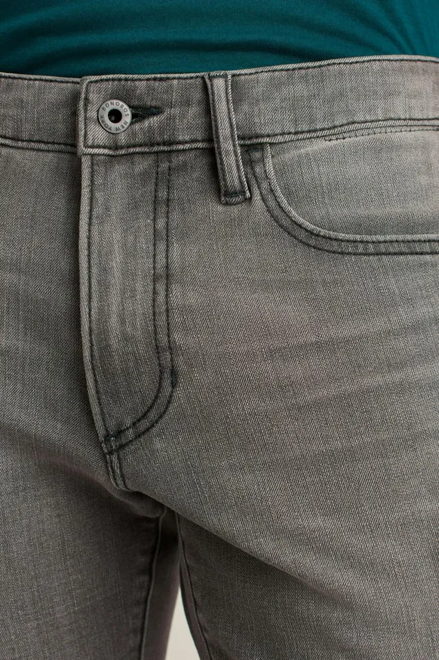 Men Premium 4Way Stretch Jeans Black Grey Wash Bonobos Jeans