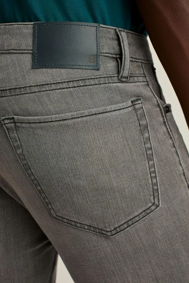 Men Premium 4Way Stretch Jeans Black Grey Wash Bonobos Jeans