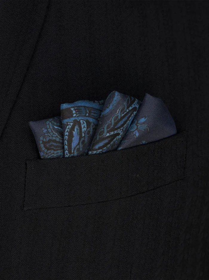 Men Printed Pocket Square Etro Ties And Pocket Squares