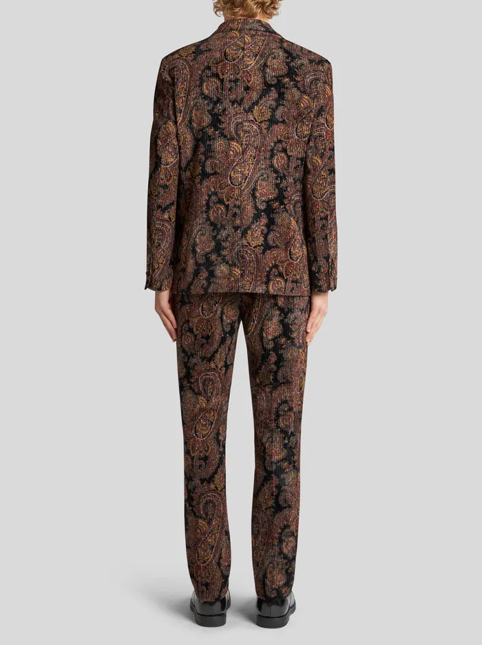 Men Ribbed Paisley Jacket Etro Jackets