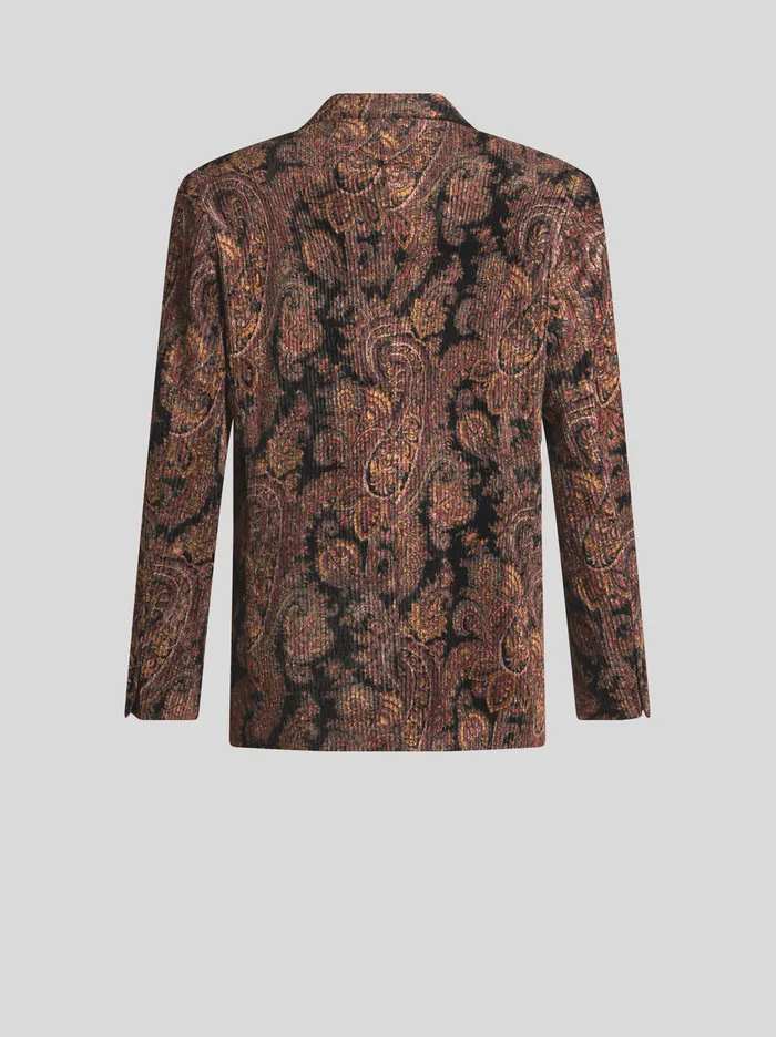 Men Ribbed Paisley Jacket Etro Jackets