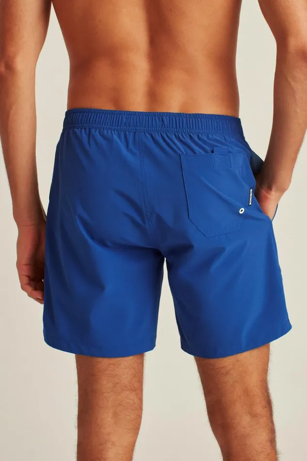 Men Riviera Recycled Swim Trunks Deep Blue Bonobos Swim Trunks