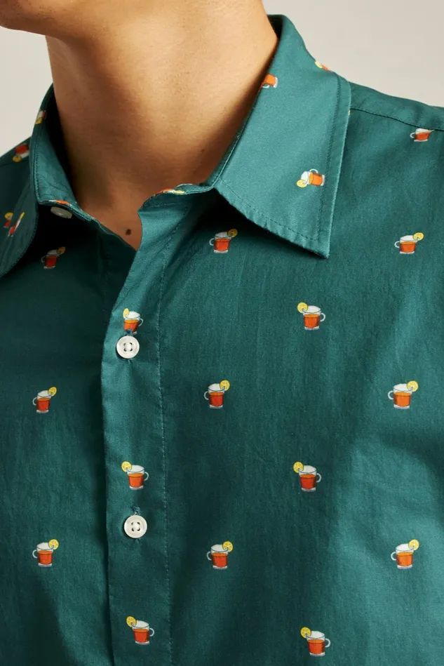 Men Riviera Short Sleeve Shirt Hot Toddy Bonobos Casual Shirts
