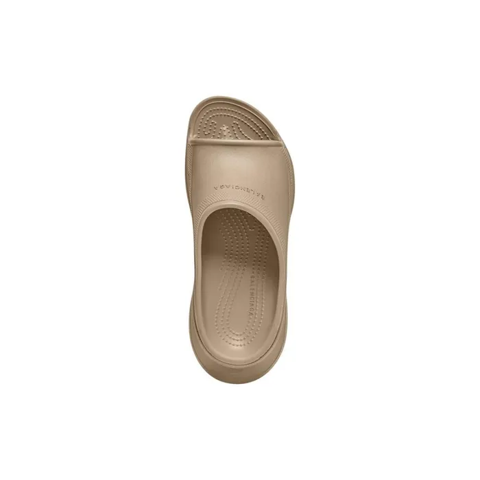 Men Sandals and Mules Balenciaga Pool Crocs Slide Sandal In Beige
