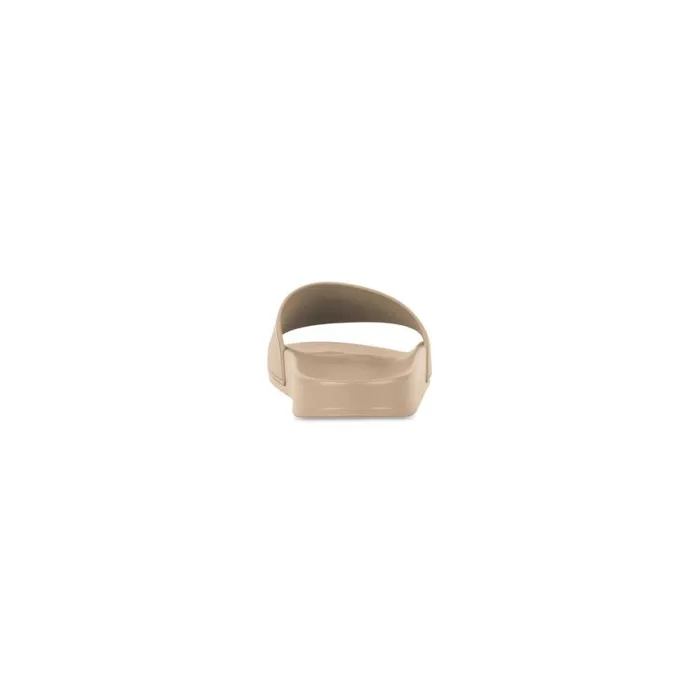 Men Sandals and Mules Balenciaga Pool Slide Sandal In Beige