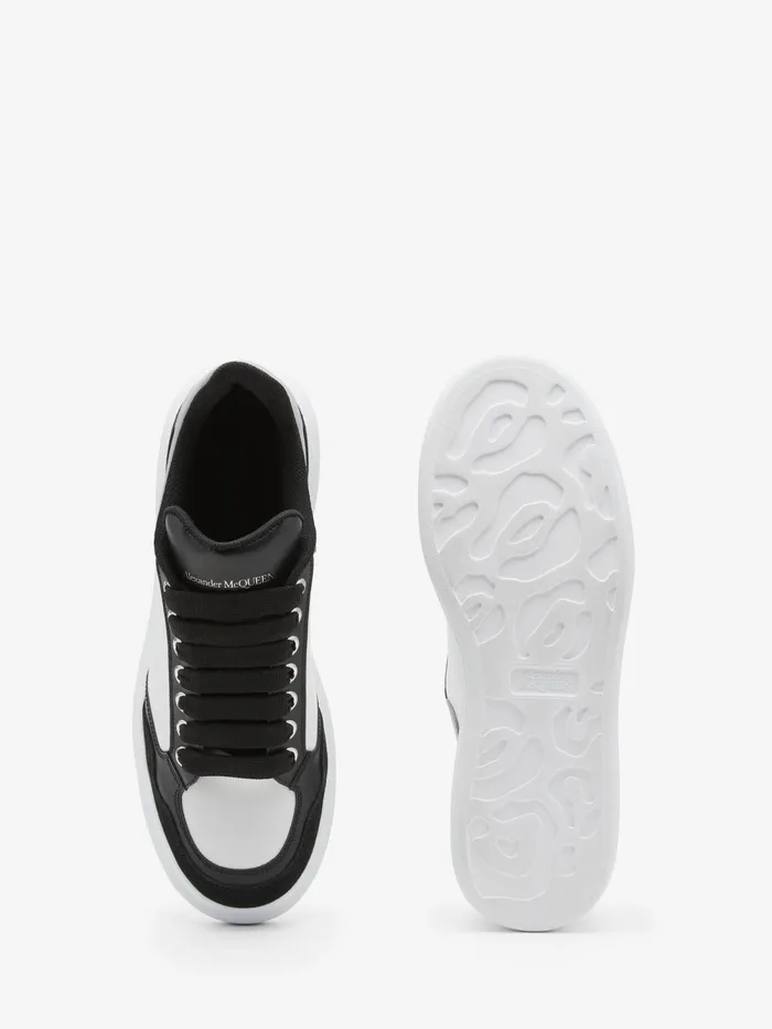 Men Sneakers Alexander McQueen Oversized Sneaker Blackwhitegrey