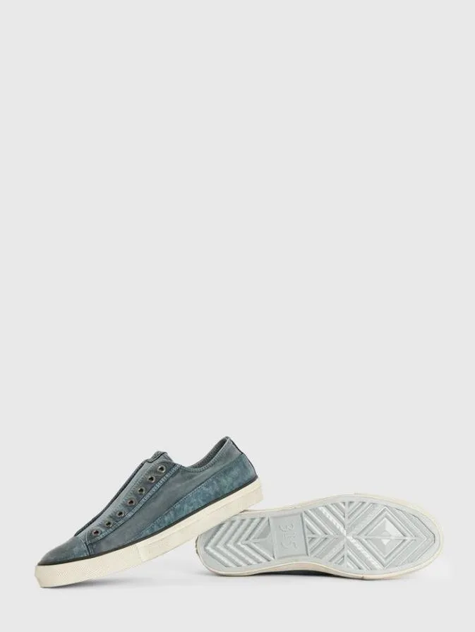 Men Sneakers John Varvatos VULC LACELESS LOW TOP 8211 CANVAS Navy