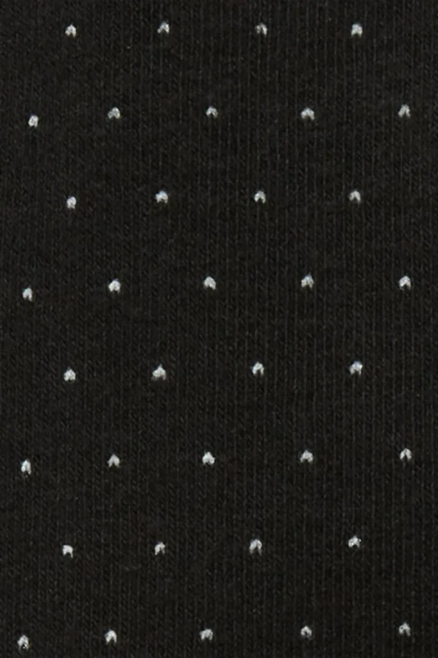 Men Soft Everyday Socks Black Pin Dot Bonobos Socks and Underwear