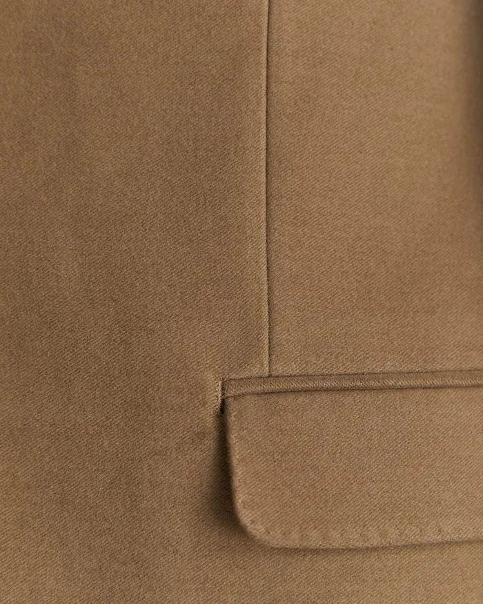 Men Sportscraft Jackets and Blazers Italian Moleskin Blazer Musk