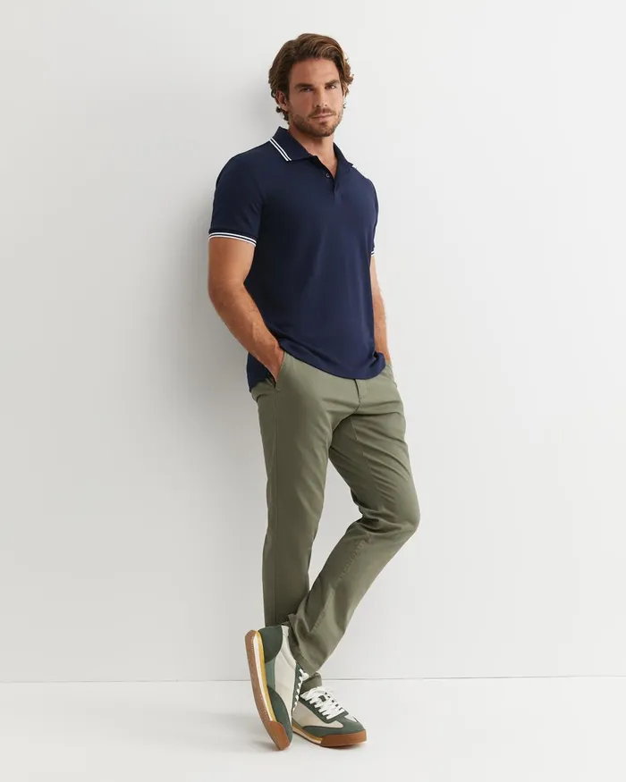 Men Sportscraft Pants Jones Chino Olive