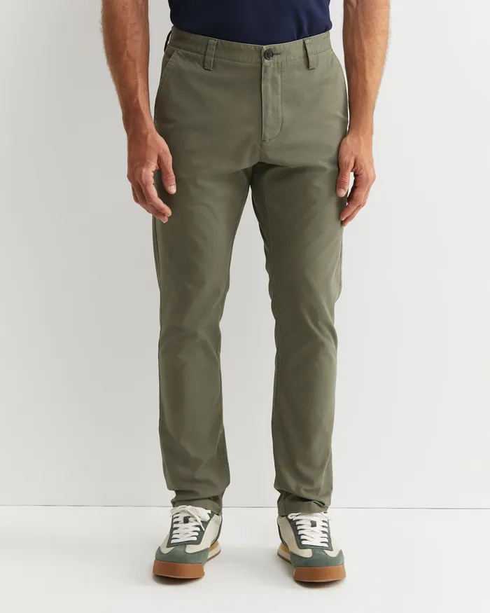 Men Sportscraft Pants Jones Chino Olive