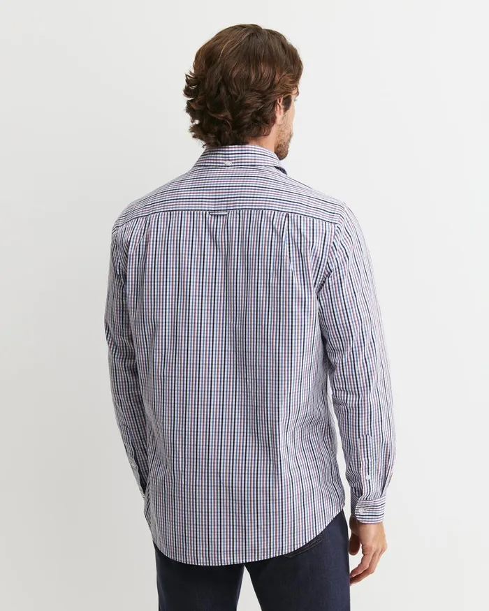 Men Sportscraft Shirts Gibson Long Sleeve Check Shirt Fig