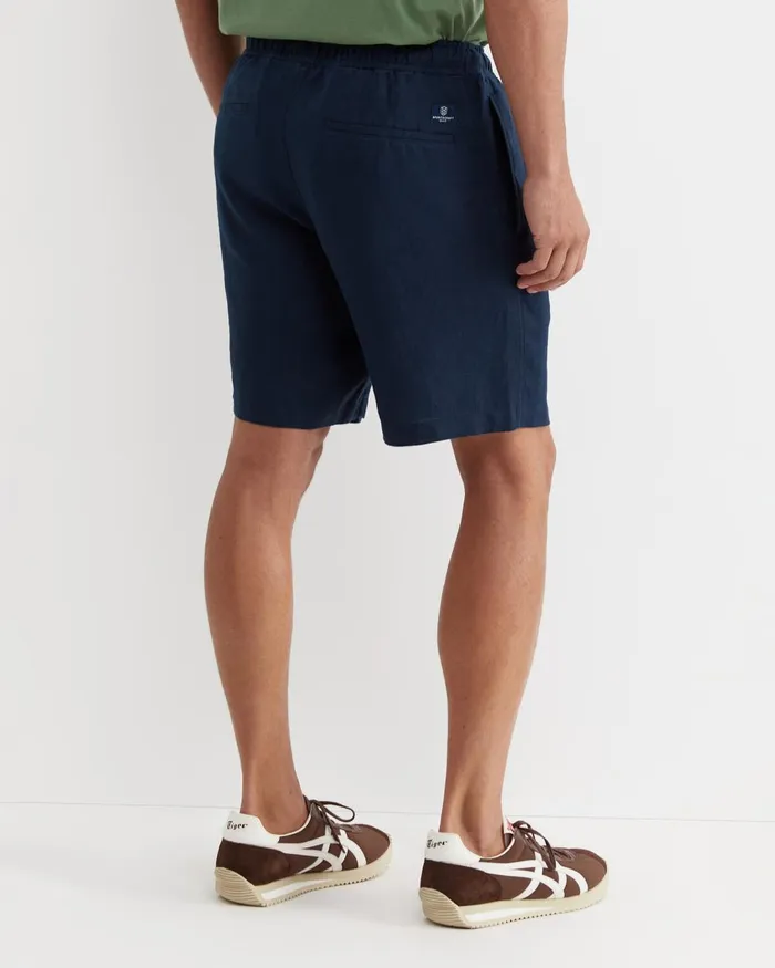 Men Sportscraft Shorts Caffery Linen Short Navy