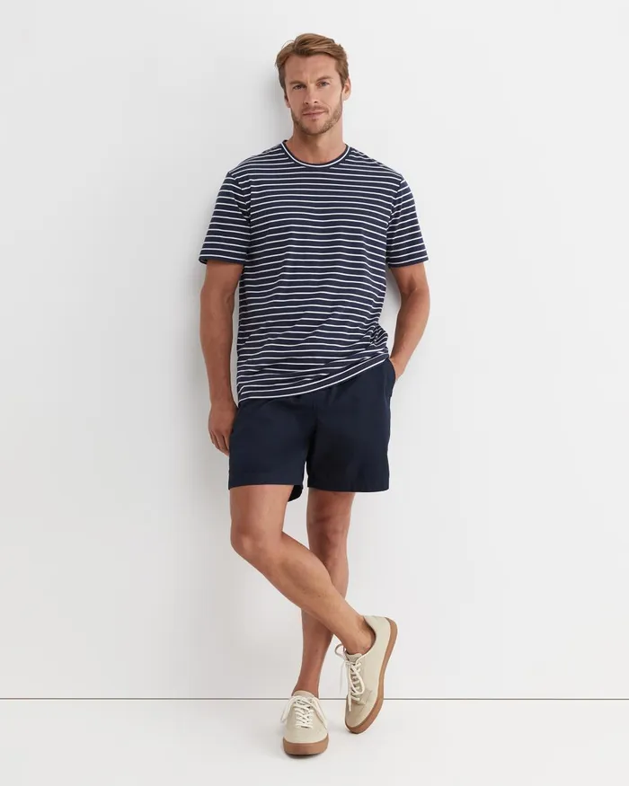 Men Sportscraft TShirts and Polos Supersoft Tee Navywhite
