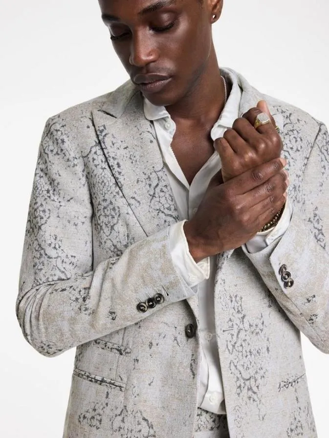 Men Suit Jackets John Varvatos EDENWARD JACKET Pavement
