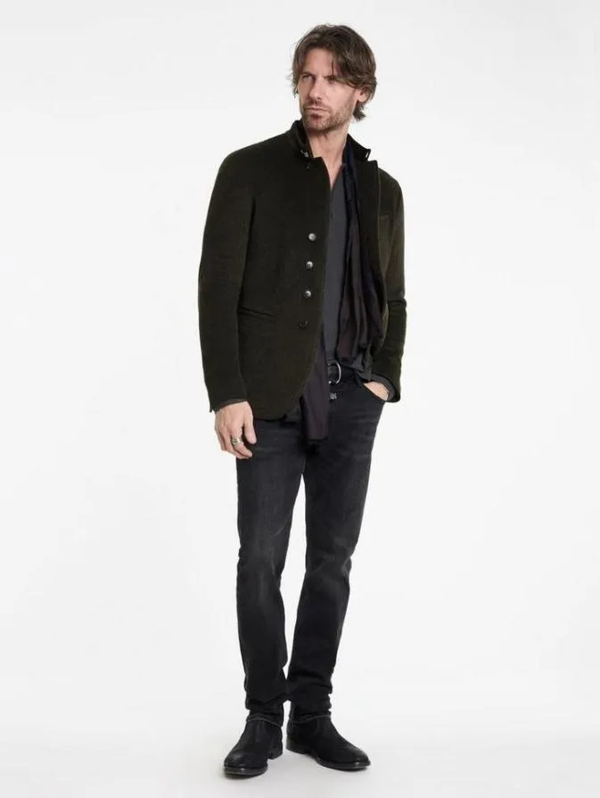 Men Suit Jackets John Varvatos HYDE JACKET Kombu Green